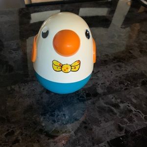 Vintage Playskool weeble chime penguin